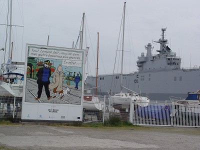 Dans les pas de Tintin à Saint-Nazaire